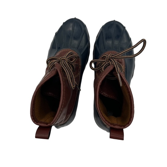 Josmo Blue Rain Snow Duck Boots Size 4 Kid's - Picture 5 of 9